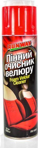 Очисник салону Runway Foam Velour Cleaner 650 мл RW6091 фото