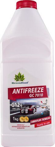 Готовий антифриз Green cool GC 7010 G12+ червоний -40 &deg;C фото