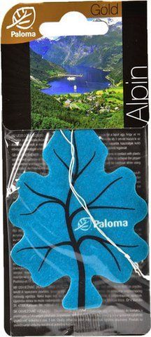 Ароматизатор Paloma Gold Leaf Alpin 4 г фото
