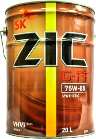 ZIC G-FF GL-4 75W-85, 20 л (192626) синтетическое трансмиссионное масло фото