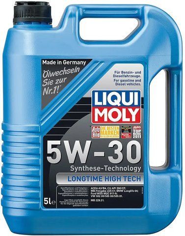 Liqui Moly Longtime High Tech 5W-30, 5 л (1137) моторное масло фото