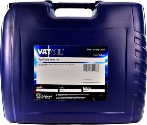 Vatoil SynTech 10W-40 20 л, (50123) моторное масло фото