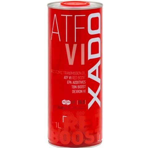 XADO Atomic Oil ATF VI Red Boost, 1 л (XA26124) синтетична трансмісійна олива фото