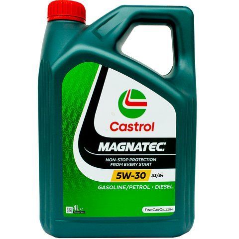 Castrol Magnatec A3/B4 5W-30, 4 л (CASMAGN5W30A3/B44L) моторное масло фото