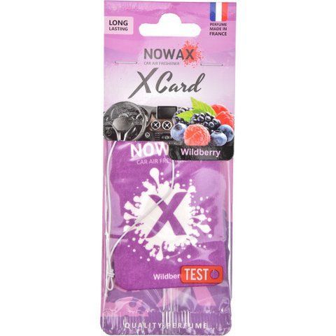 Nowax X Card Wild Berry,12 г (NX07539) ароматизатор фото