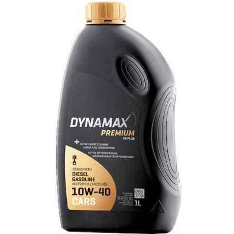 Dynamax Premium SN Plus 10W-40, 1 л (502647) моторное масло фото