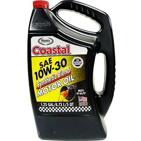 Coastal Synthetic blend 10W-30, 4,73 л (01805) моторна олива фото