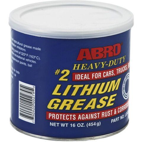 ABRO Heavy-Duty #2 Lithium Grease літієве мастило, 454 мл (LG857) фото