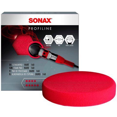Sonax Profiline SchaumPad жорсткої твердості, 160 мм (493100) полірувальне коло фото