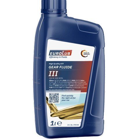 EuroLub Gear Fluide III, 1 л (378001) синтетическое трансмиссионное масло фото