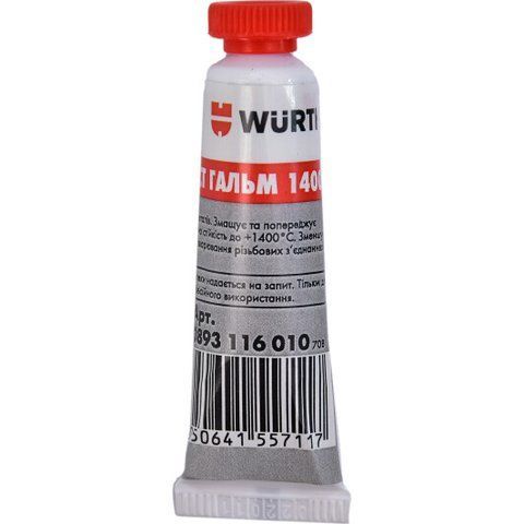 W&uuml;rth Brake Protection 1400 смазка для тормозов, 3 мл (893116010) фото