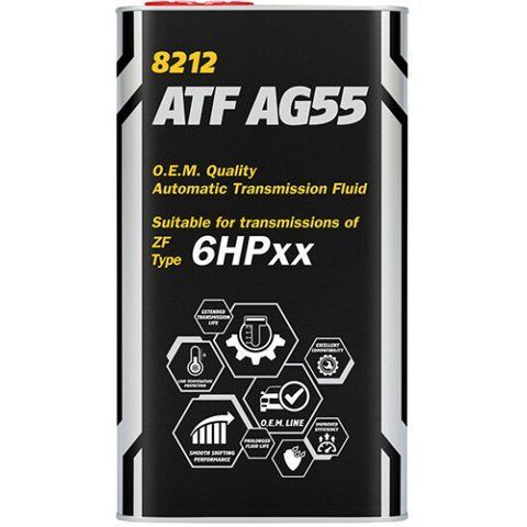 Mannol ATF AG55 (Metal), 4 л (MN8212-4ME) синтетична трансмісійна олива фото