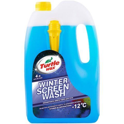Омыватель Turtle Wax Liquid Fire зимний -12&deg;С цитрусовый 4 л, (W-4050) фото