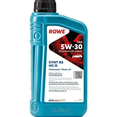 Rowe HC Synt RS HC-D 5W-30, 1 л (20060001099) моторна олива фото