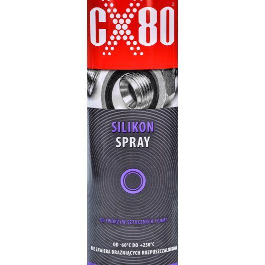 CX80 Silikon Spray силиконовая смазка, 500 мл (46013) фото