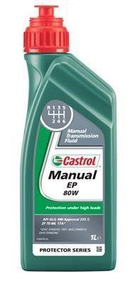 Castrol Manual EP 80W, 1 л (154F44) трансмиссионное масло фото