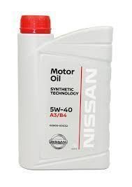 Nissan Motor Oil 5W-40 1 л, (ke90090032) моторное масло фото