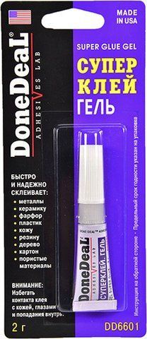 Клей DoneDeal Суперклей гель фото