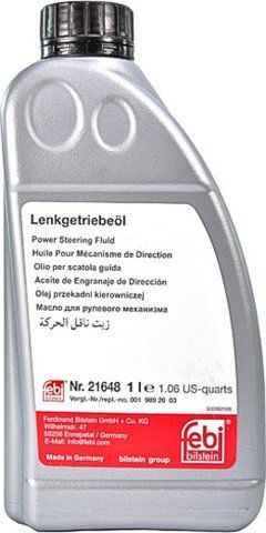 Febi Power Steering Fluid, 1 л (21648) трансмісійна олива фото