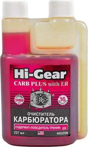 Очищувач карбюратора Hi-Gear очищувач карбюратора з ER hg3208 237 мл фото