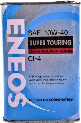 Eneos Super Touring CI-4 10W-40 1 л, моторное масло фото