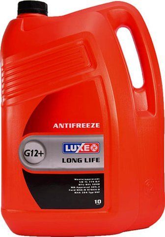 Готовий антифриз Luxe Red Line Long Life G12+ червоний -40 &deg;C фото