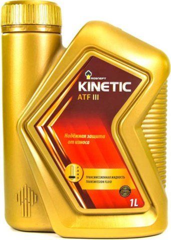 Роснефть Kinetic ATF III, 1 л (rnatfiii1) синтетична трансмісійна олива фото