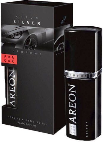 Ароматизатор Areon Car Perfume Silver 50 мл фото
