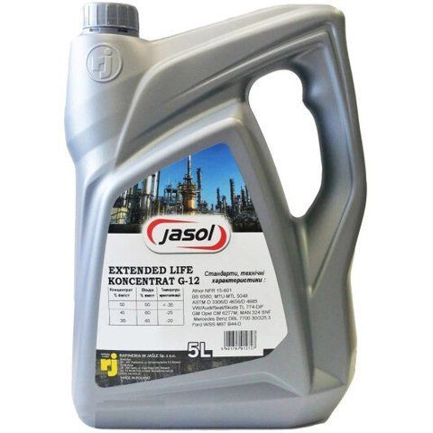 Jasol Extended Life G12 красный, 5 л (325112) концентрат антифриза фото