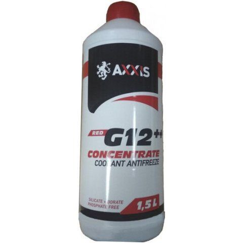 Axxis Concentrate G12++ красный, 1,5 л концентрат антифриза фото