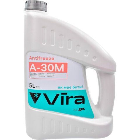 Готовый антифриз VIRA красный -30 &deg;C фото