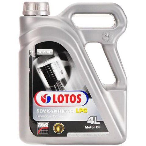 LOTOS Semisynthetic LPG 10W-40 4 л, моторное масло фото