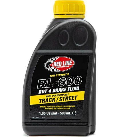 RedLine Oil RL-600 DOT 4, 0,5 л (90404) тормозная жидкость фото