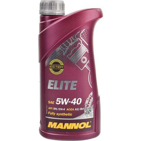 Mannol Elite 5W-40 1 л, (MN7903-1) моторна олива фото
