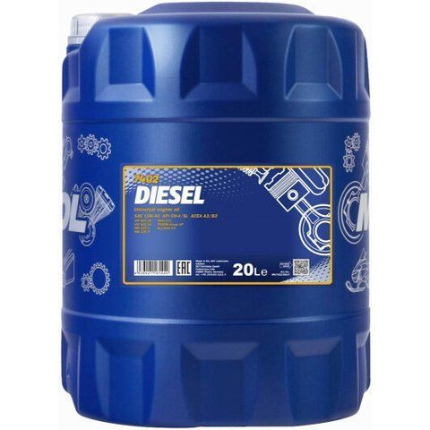 Mannol Diesel 15W-40 20 л, (MN7402-20) моторное масло фото