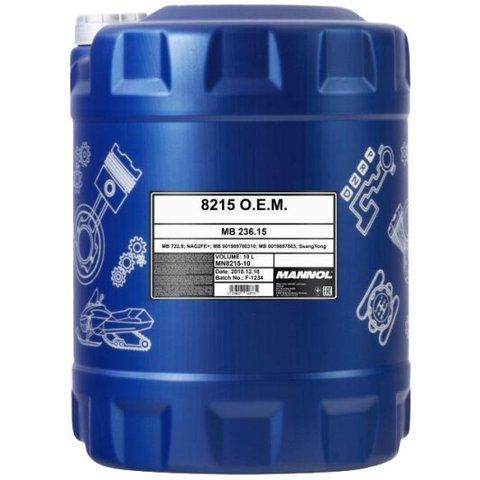 Mannol OEM For Mercedes-Benz, 10 л (MN8215-10) синтетична трансмісійна олива фото