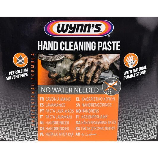 Очищувач рук Wynns Hand Cleaning Paste цитрусовий фото