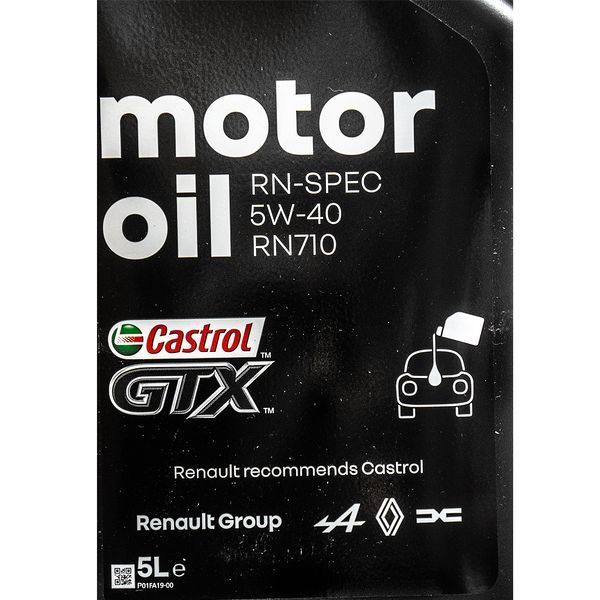 Castrol Logo Reno RN710 5W-40 5 л, (15CFCC) моторное масло фото