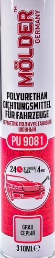 Molder Polyurethan Dichtungsmittel Fur Fahrzeuge сірий герметик, 310 мл (PU9081) фото