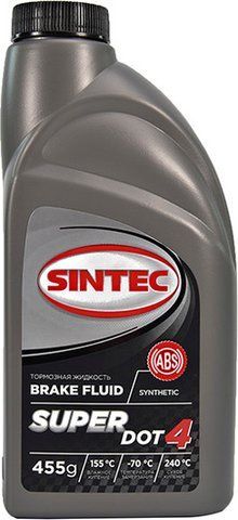 Sintec Super DOT 4, 0,45 л (990244) тормозная жидкость фото