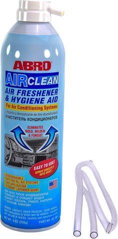ABRO AirClean лаванда спрей очищувач кондиціонера фото