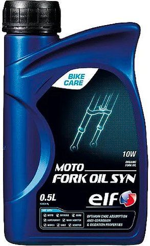 Elf Moto Fork Oil Syn 10W, 0,5 л (194974) олива вилочна фото