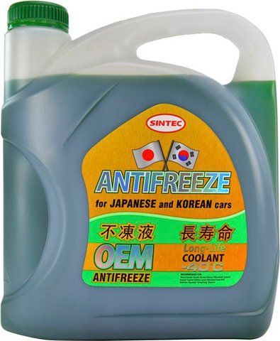 Готовый антифриз Sintec OEM зеленый -40 &deg;C фото