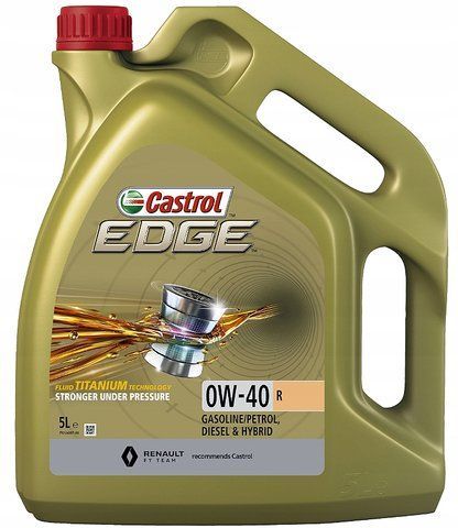 Castrol EDGE R Titanium FST 0W-40, 5 л (EDGE0W40R5L) моторное масло фото