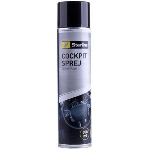 Полироль для салона Starline Cockpit Spray ваниль 600 мл ACST057 фото