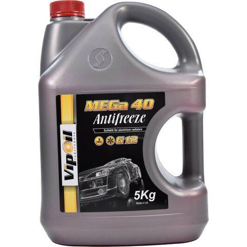 VIPOIL MEGa 40 G12 красный -40 &deg;C, 5 л (701435) готовый антифриз фото