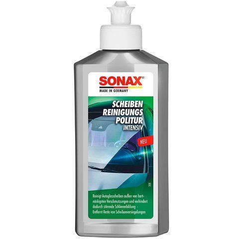 Sonax Scheiben Reinigungs Politur Intensiv, 250 мл (337100) поліроль-очисник скла фото