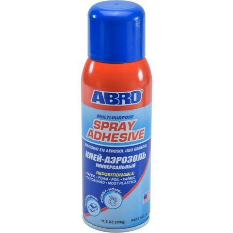 Клей ABRO Multi-Purpose Spray Adhesive фото