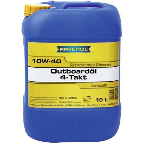 Ravenol Outboard 10W-40, 10 л (1153204010) моторное масло 4T фото