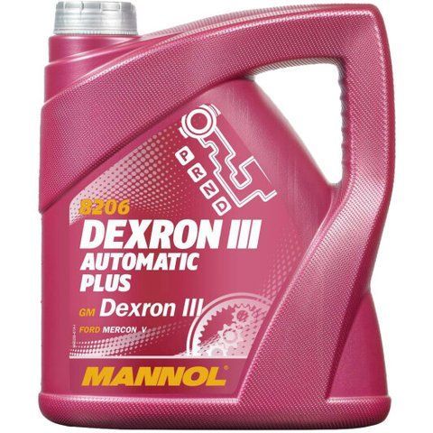 Mannol Dexron III Automatic Plus, 4 л (MN8206-4) трансмісійна олива фото